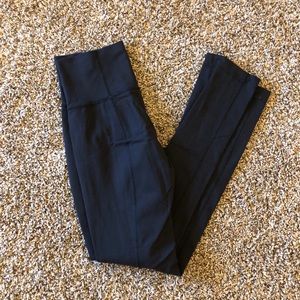 Black skinny grooves lululemon pants